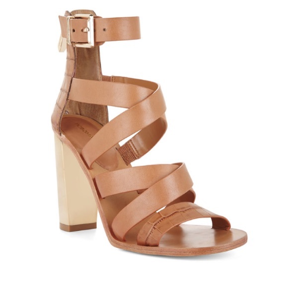 SOLD BCBG Strappy Sandal - Picture 1 of 8